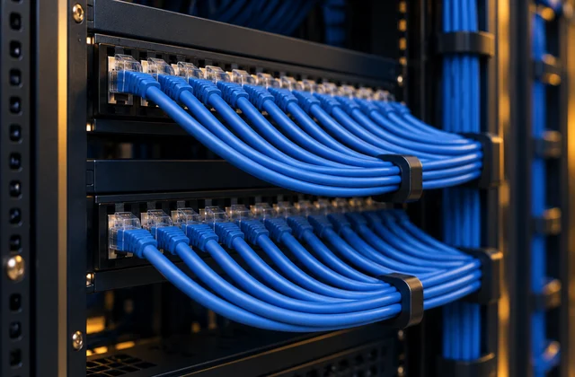 Commercial security and cabling system for a Niagara Falls business
